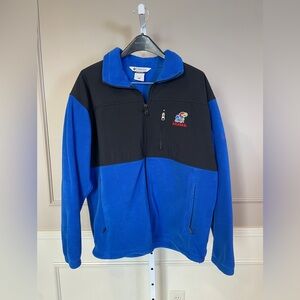 University of Kansas Vintage Columbia Men's Jacket XL Full Zip Y2K 90s Jayhawks
